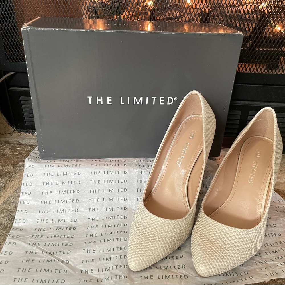 The Limited heels new in box